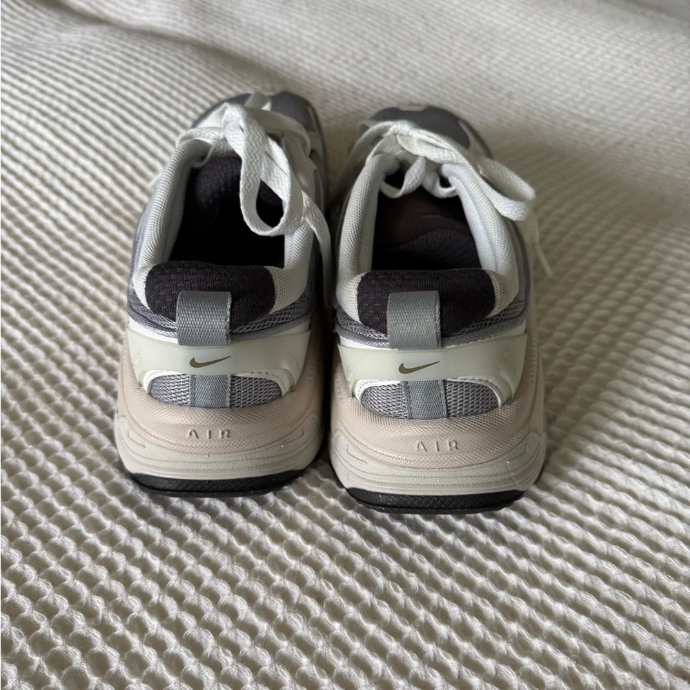 Nike Women's White and Grey Air Max-Inspired Sneakers - Picture 6 of 9